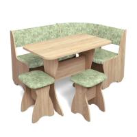 Кухонный уголок ТЮЛЬПАН (дуб сонома/ткань мохито)