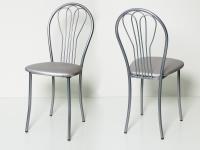 Стул РОМАШКА (металлик/серебро №116)