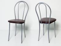 Стул ВЕНСКИЙ (металлик/тёмно-коричневый №221)