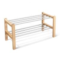 Полка для обуви SHT-SR9 Альберо (прозрачный лак/металлик)