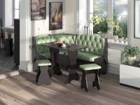 Кухонный уголок ОРХИДЕЯ-ЛЮКС (венге/ткань мохито)