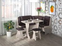 Кухонный уголок ОРХИДЕЯ (ясень шимо светлый/борнео умбер)