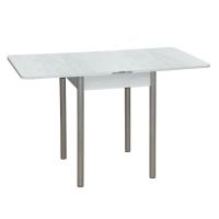 Стол обеденный раскладной Компакт 600х600 (металлик)
