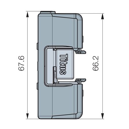 Доводчик Glissando TL2 + 2 петли EasyFix