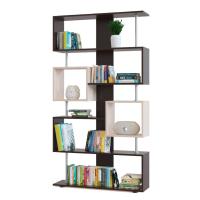 Стеллаж СТ-2 Сокол (венге/дуб беленый)