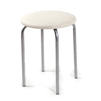 Табурет ЛОТОС (металлик/борнео милк)