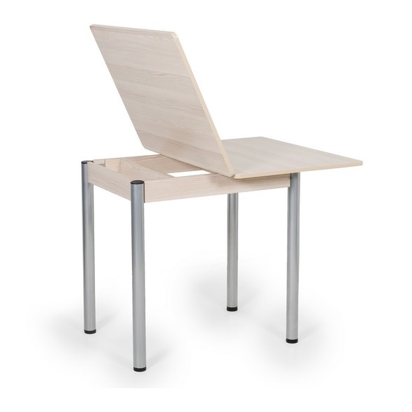 Стол обеденный раскладной ИРИС (ясень шимо светлый)