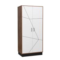 Шкаф 2-х дверный Гамма 54.03 (таксония/белый)