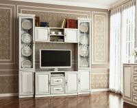 Стенка Габриэлла 06.87 (вудлайн кремовый/сандал белый)