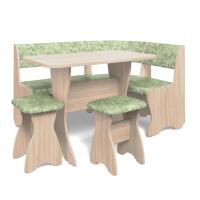 Кухонный уголок ТЮЛЬПАН (ясень шимо светлый/ткань мохито)