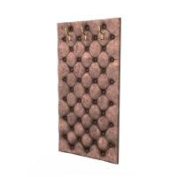 Мягкая панель-вешалка МИШЕЛЬ 750 (коньяк)