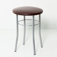 Табурет ЭКСТРА (металлик/тёмно-коричневый №221)