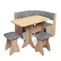 Кухонный уголок ТЮЛЬПАН МИНИ (дуб сонома/ткань графит)