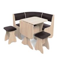 Кухонный уголок ТЮЛЬПАН МИНИ (ясень шимо светлый/борнео умбер)