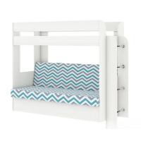 Кровать-диван Карамель 75 (бодега светлый/ткань willy mint)