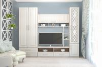 Стенка Аллегро-9 МДФ Прованс вариант 2 (рисунок, без карнизов)