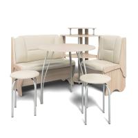 Кухонный уголок ЛОТОС (ясень шимо светлый/борнео крем)