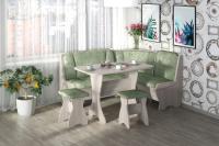 Кухонный уголок ОРХИДЕЯ (ясень шимо светлый/ткань мохито)