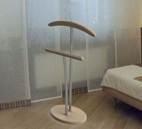 Вешалка костюмная напольная из МДФ Брисбен