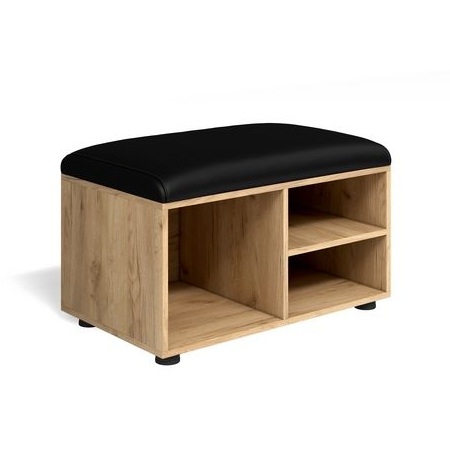 Тумба для обуви МИНИ-ЛАЙТ МЛ-5 (дуб крафт золотой/ателье светлое)