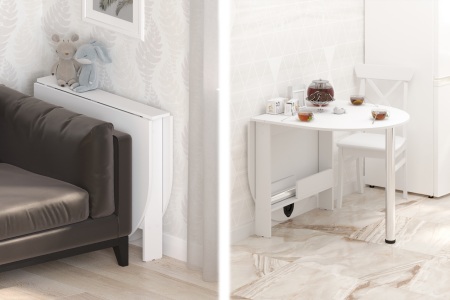 Стол-книжка СтК-12 (белый)