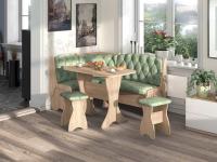 Кухонный уголок ОРХИДЕЯ-ЛЮКС (дуб сонома/ткань мохито)