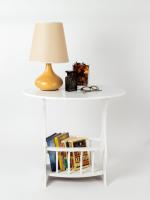 Стол журнальный с газетницей JW110A (белый)