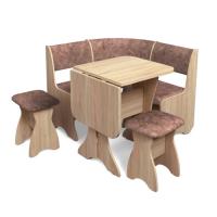 Кухонный уголок ТЮЛЬПАН МИНИ (дуб сонома/ткань коньяк)