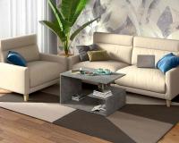 Стол журнальный СЖ-4 (ателье светлое)