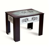 Стол журнальный ЧАЙНЫЙ А3 (кони)