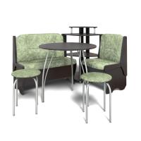 Кухонный уголок ЛОТОС (венге/ткань мохито)