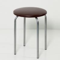 Табурет ЛОТОС (металлик/тёмно-коричневый №221)