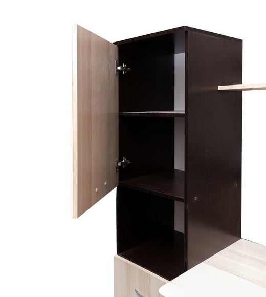 Стол компьютерный СК-8 Бител (венге/ясень шимо светлый)