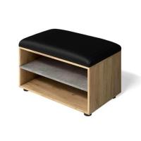 Тумба для обуви МИНИ-ЛАЙТ МЛ-8 (дуб крафт золотой/ателье светлое)