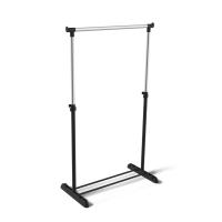 Вешалка гардеробная SHT-WR4340 (чёрный/хром)