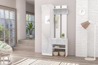 Прихожая Иннэс-3 (белый/цемент светлый)