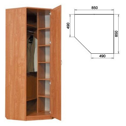 Шкаф угловой Гарун 400 с зеркалом