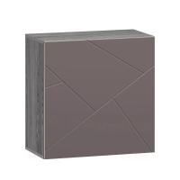 Шкаф навесной Саммит НМ 014.53-01 Х (анкор тёмный/графит софт)