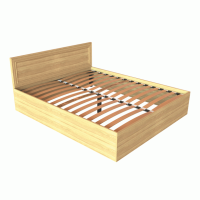 Кровать 1,6 К-16 Дуб сонома