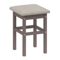 Табурет мягкая крышка Массив прямая нога