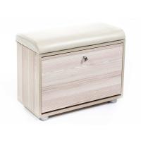 Обувница МС-1 (ясень шимо светлый/бежевый №101)