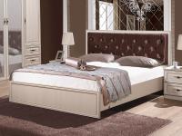 Кровать 1,4 Габриэлла 06.121-01 (вудлайн кремовый/сандал белый)