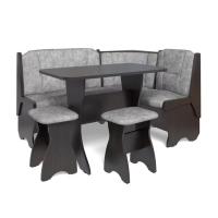 Кухонный уголок ОРХИДЕЯ (венге/ткань графит)