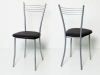 Стул ХЛОЯ (металлик/чёрный №118)