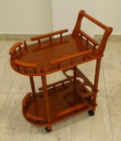 Стол сервировочный JW-104S (светлый орех)