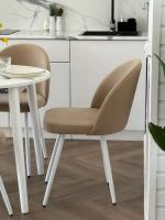 Стул Элион (белый/мадера 37)