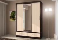 Шкаф-купе 009 Диал (венге/дуб белфорт)