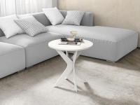 Стол журнальный Уно (белый)