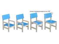 Стул детский регулируемый Василек