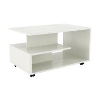 Стол журнальный Бора-Бора НМ 011.41 (белый текстурный)